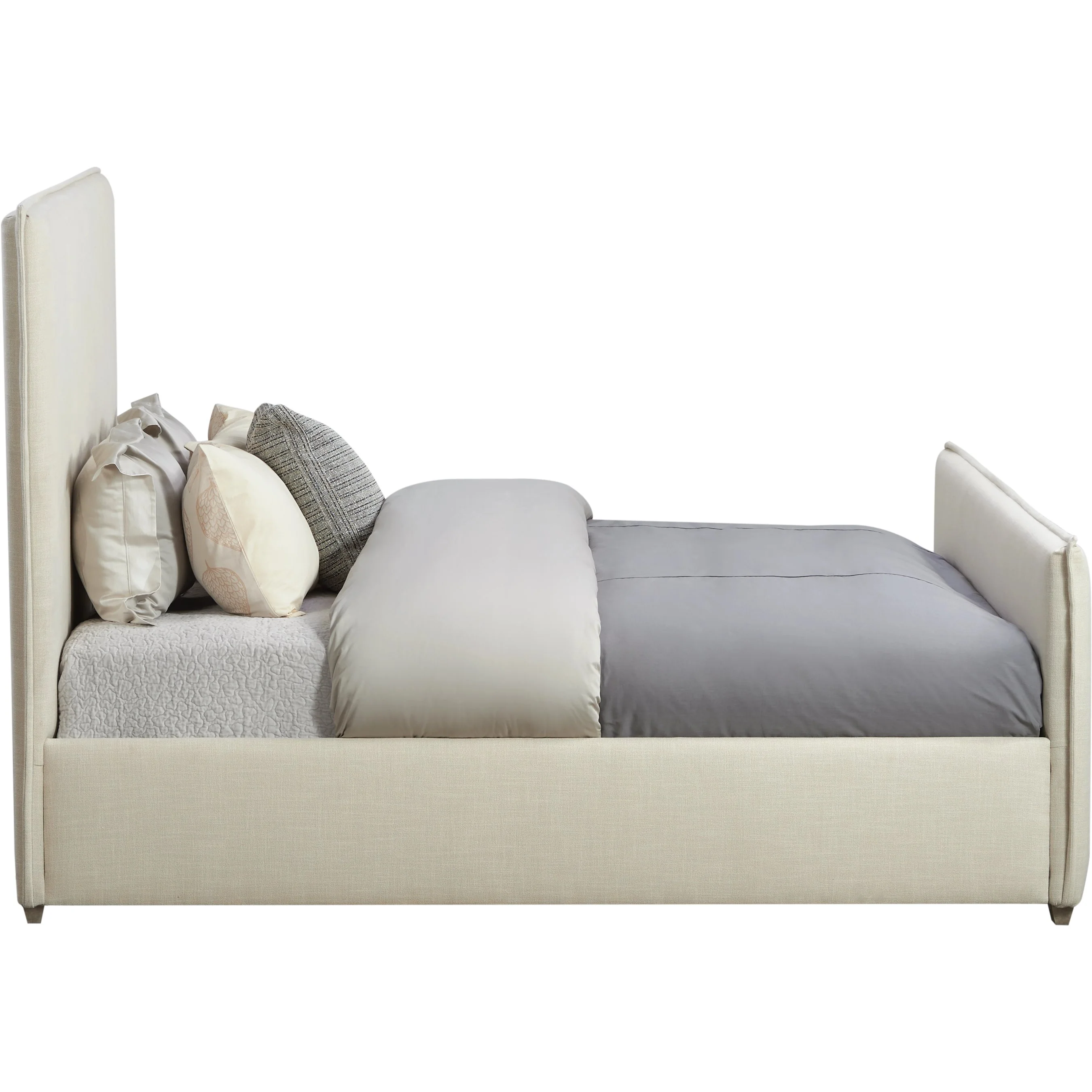 Zest Flanged Upholstered Bed - Image 3