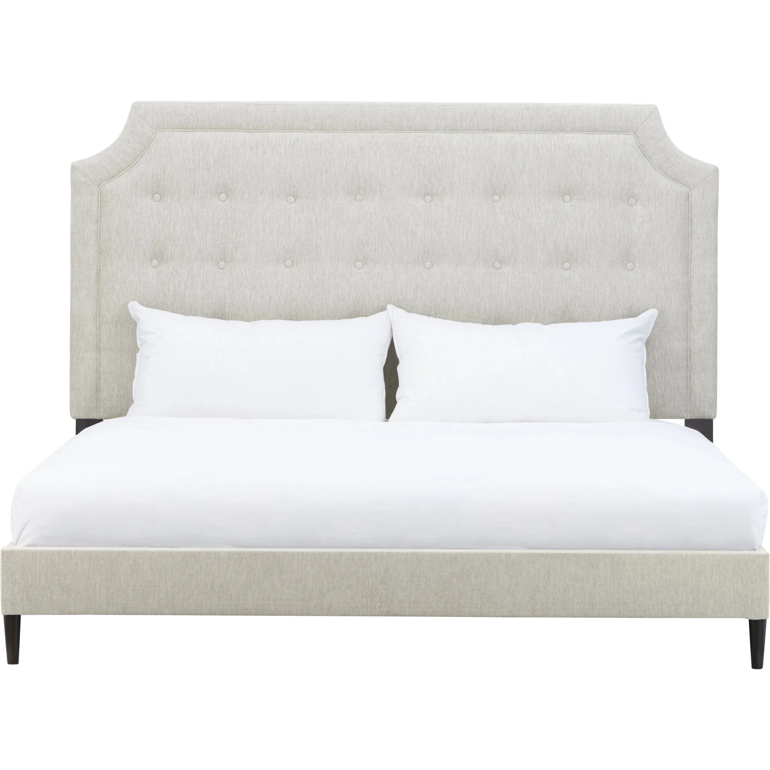 Zest Scooped Welt Upholstered Bed - Image 5