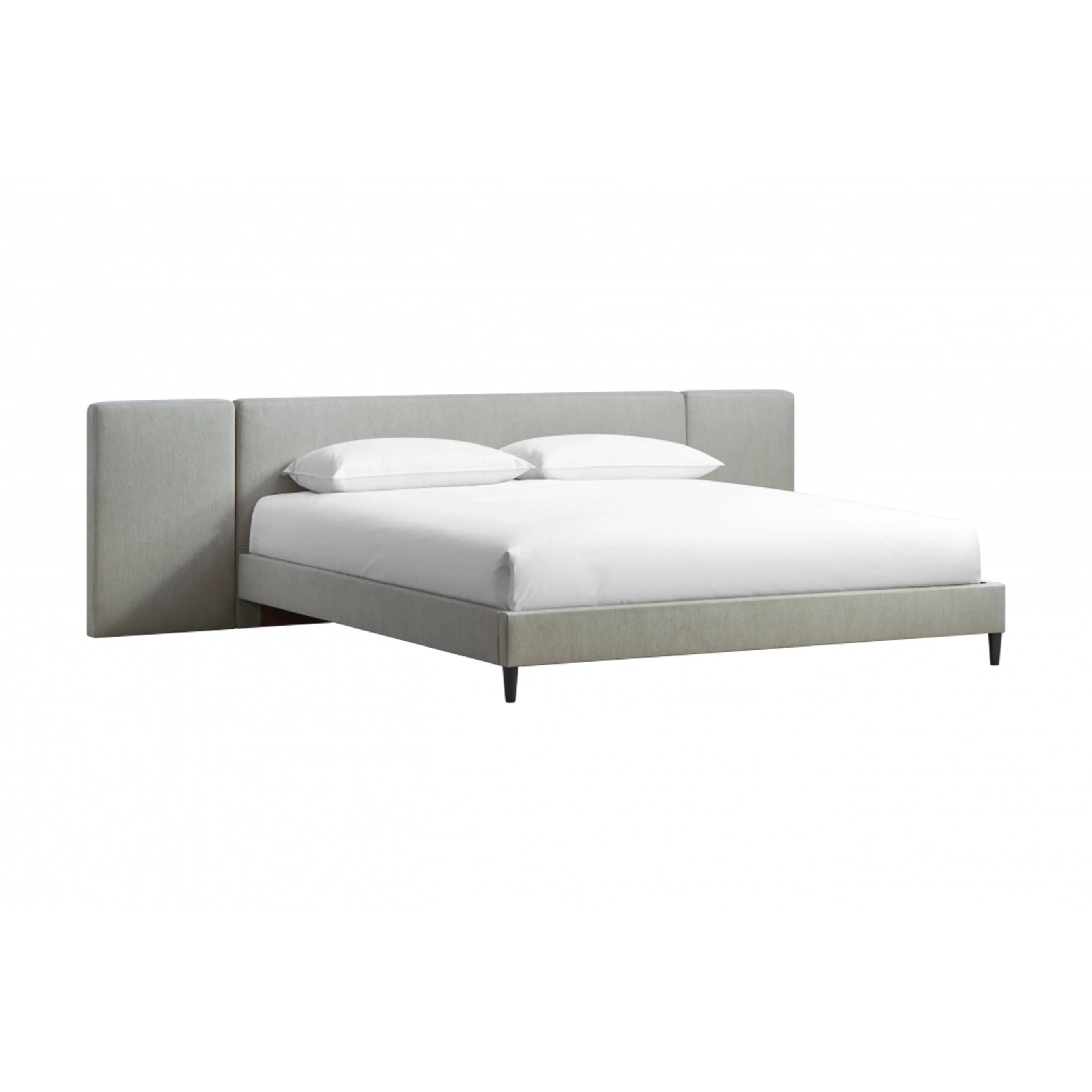 Zest Upholstered Bed with Wings