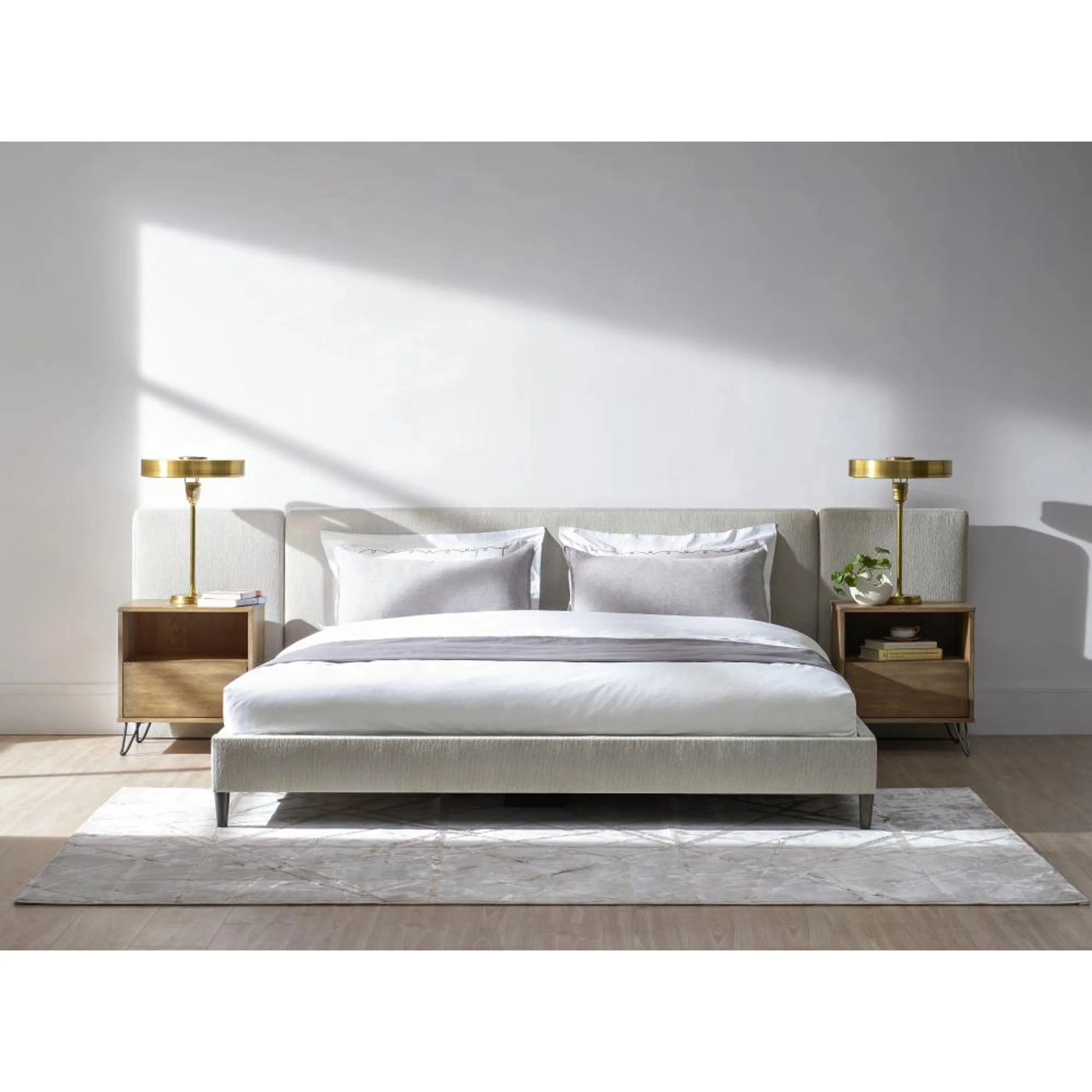 Zest Upholstered Bed with Wings - Image 17