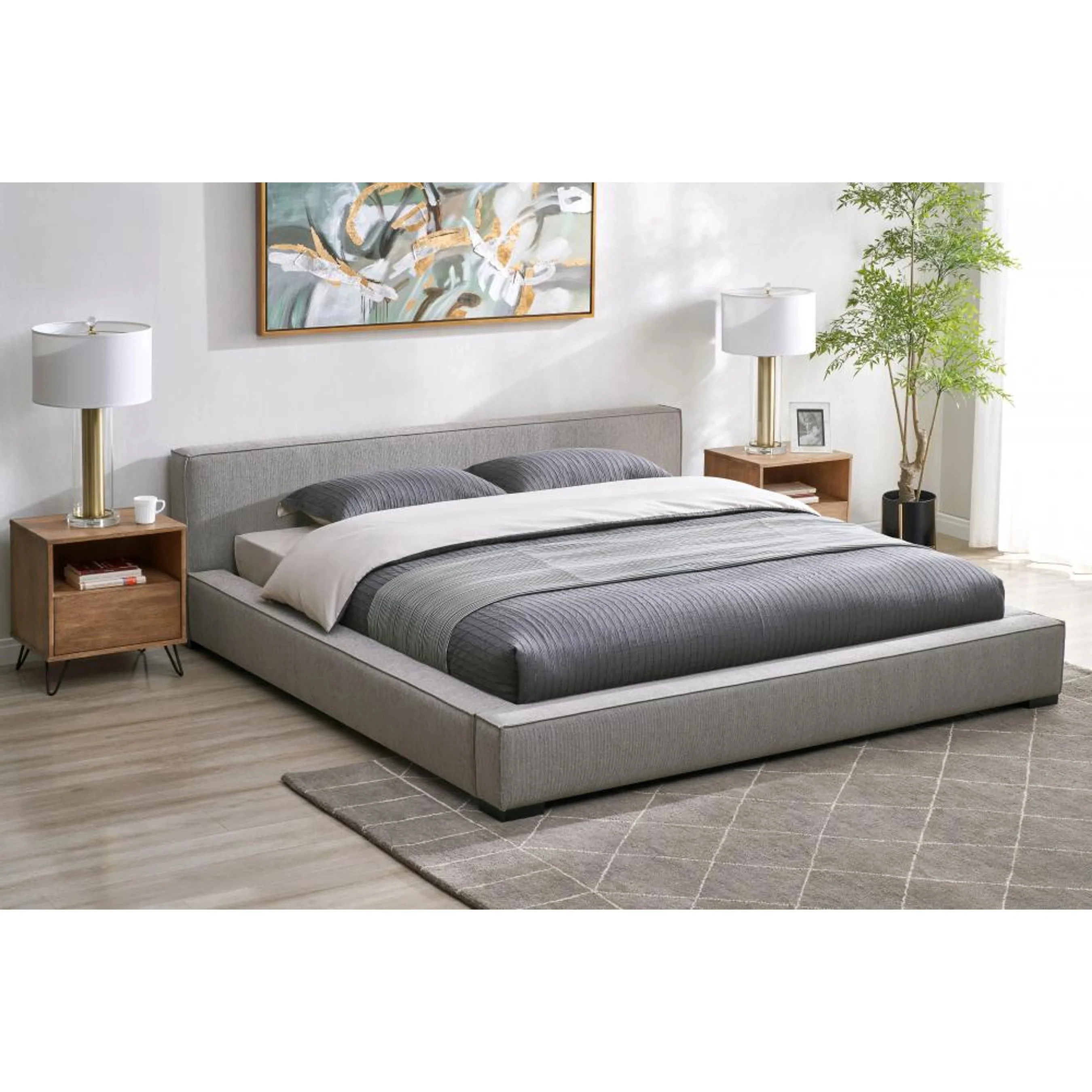 Zest Wide Upholstered Bed - Image 30