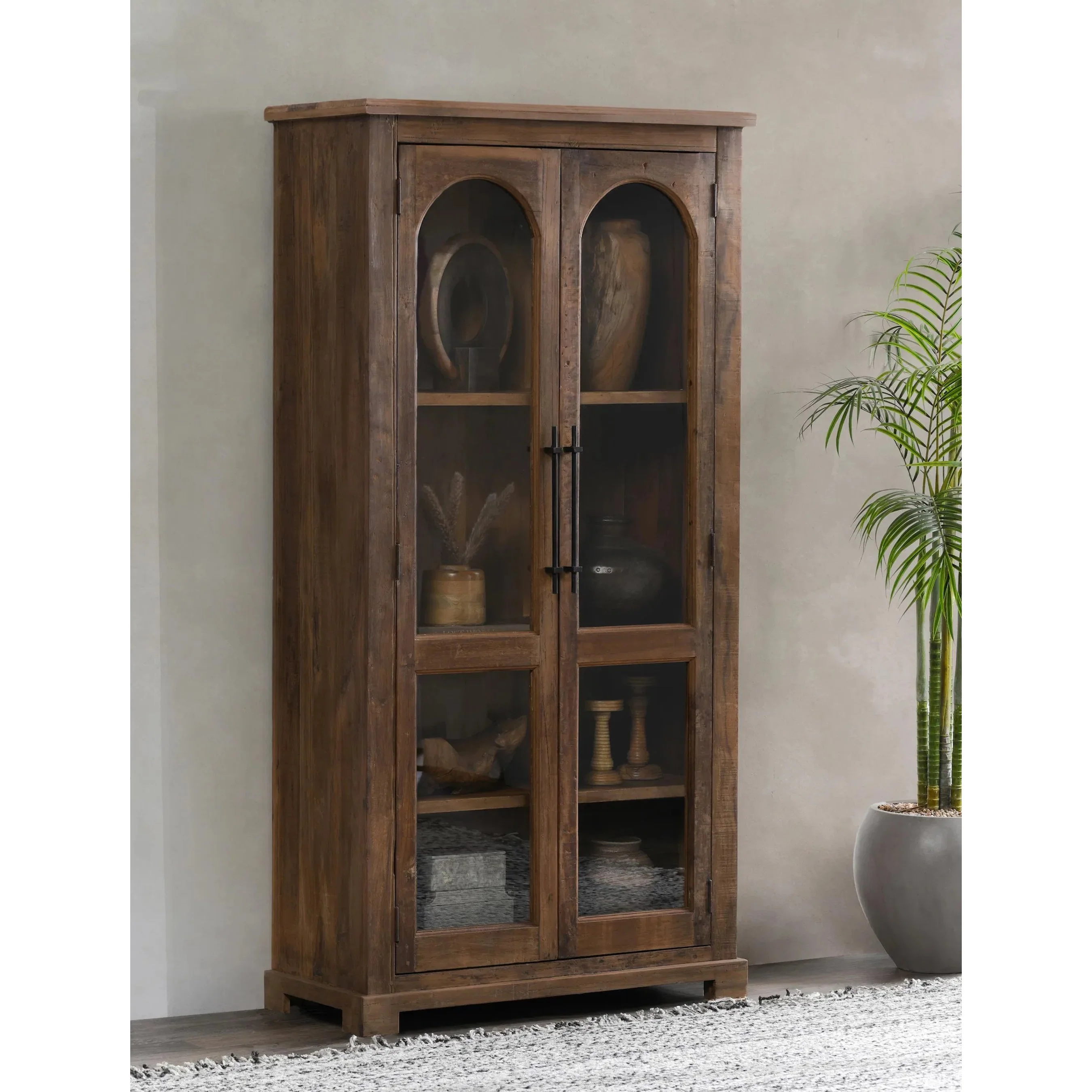 Zion Reclaimed Wood Display Cabinet - Image 9