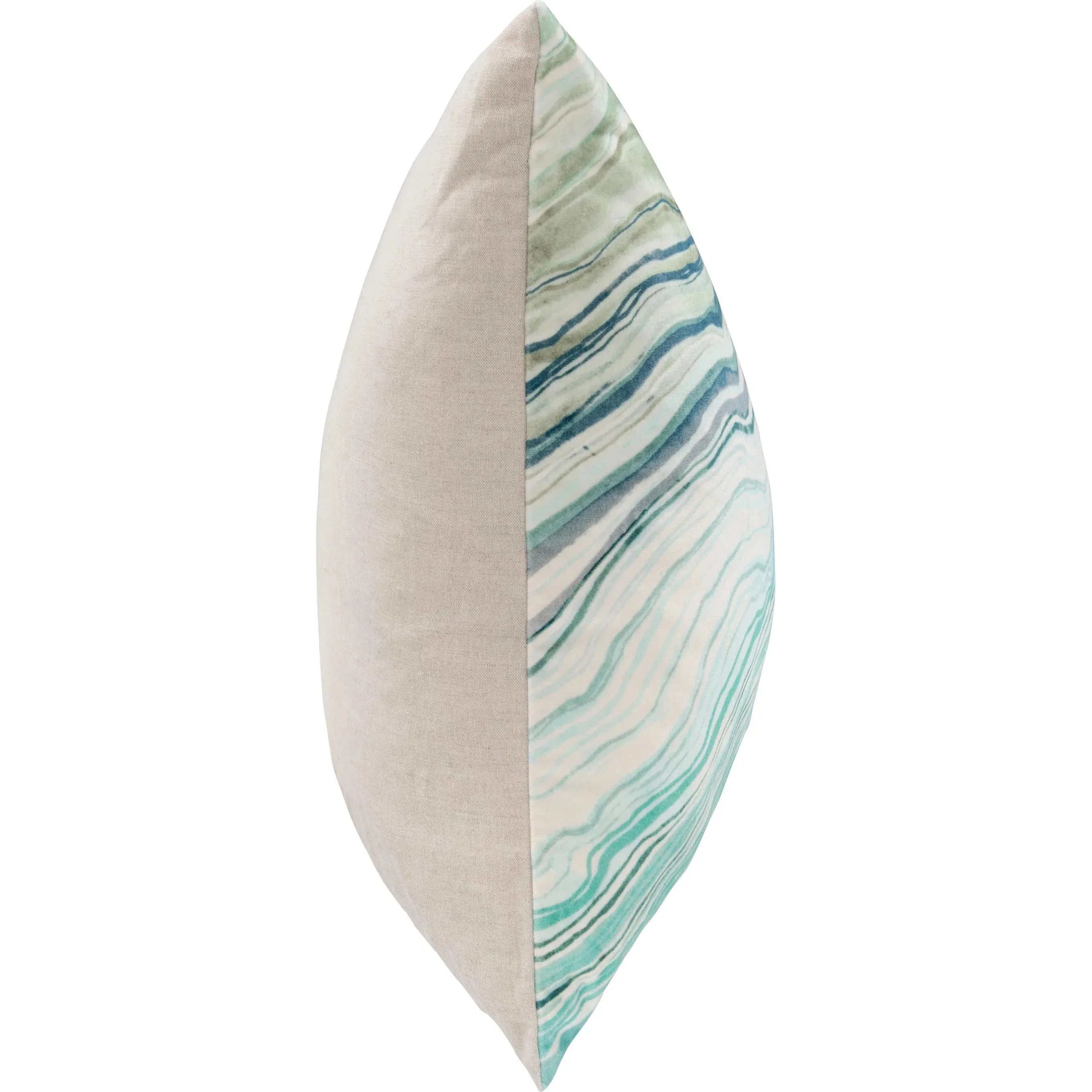 Zircon Velvet Cotton Throw Pillow - Image 4