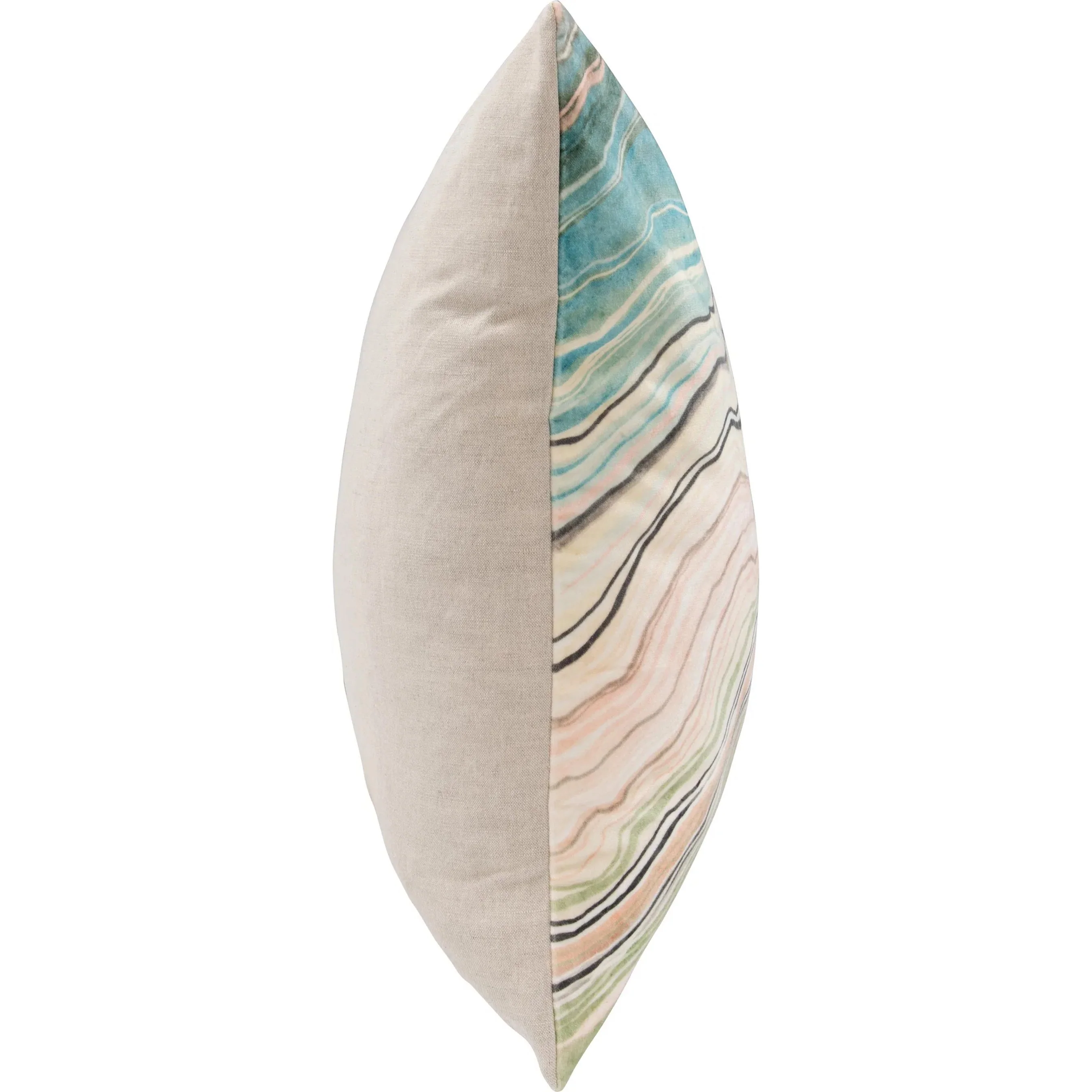 Zircon Velvet Cotton Throw Pillow - Image 6