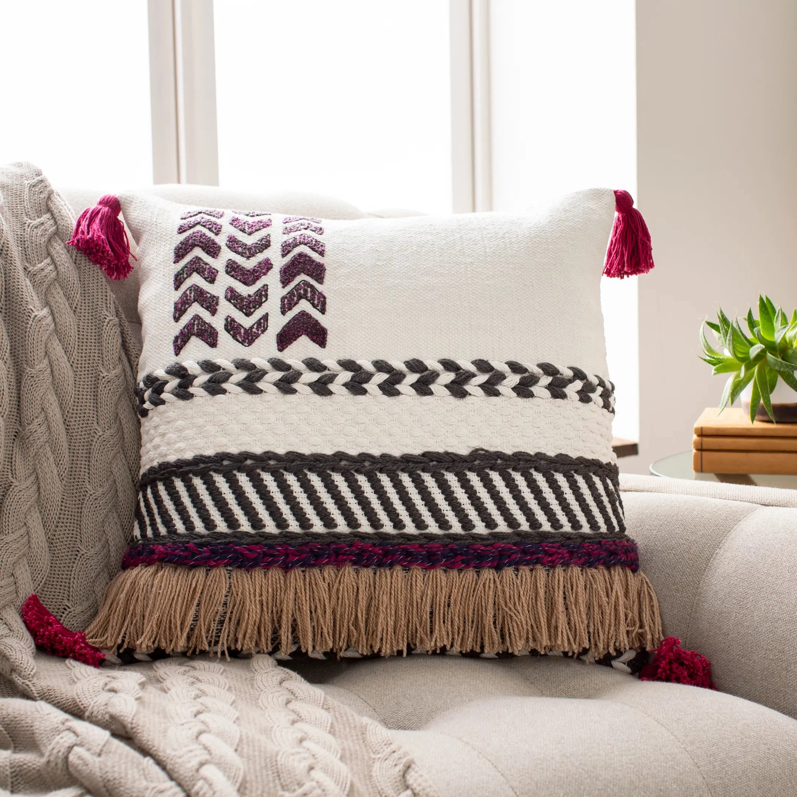 Zuri Indoor/Outdoor Pillow - Image 4